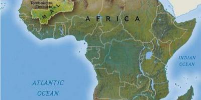 Mali zahodni afriki zemljevid